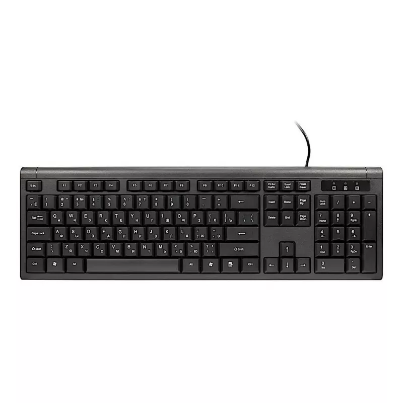 Näppäimistö Inter-Tech KM-3149R hiiri mukana Home USB QWERTY