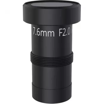 Axis 03137-001, linssi, musta, Axis, Q6020-E, 7,6 mm, 58,5°