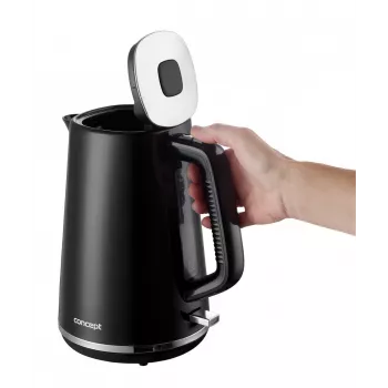 Sähköinen muovinen vedenkeitin RK2375 1,7 l musta