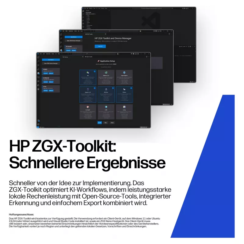 HP ZGX NANO G1n AI Mini GB10 Nvidia Blackwell, 128 GB RAM, 2 TB SSD, DGX WLAN