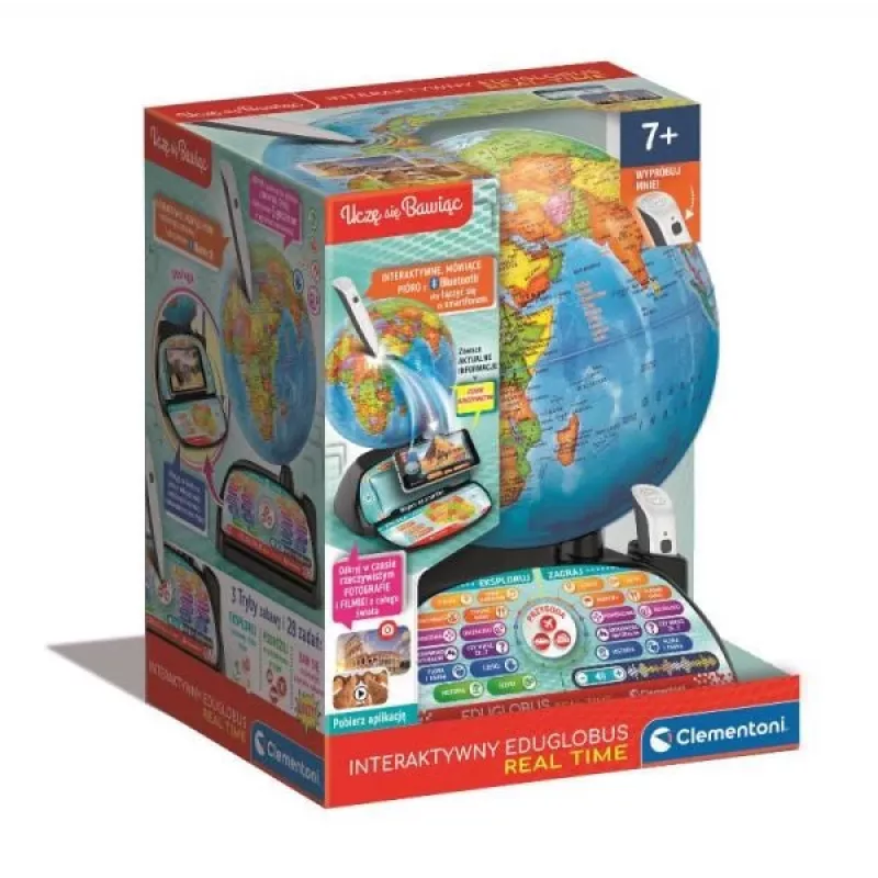 Clementoni interaktiivinen Eduglobus Exploreglobe 50848