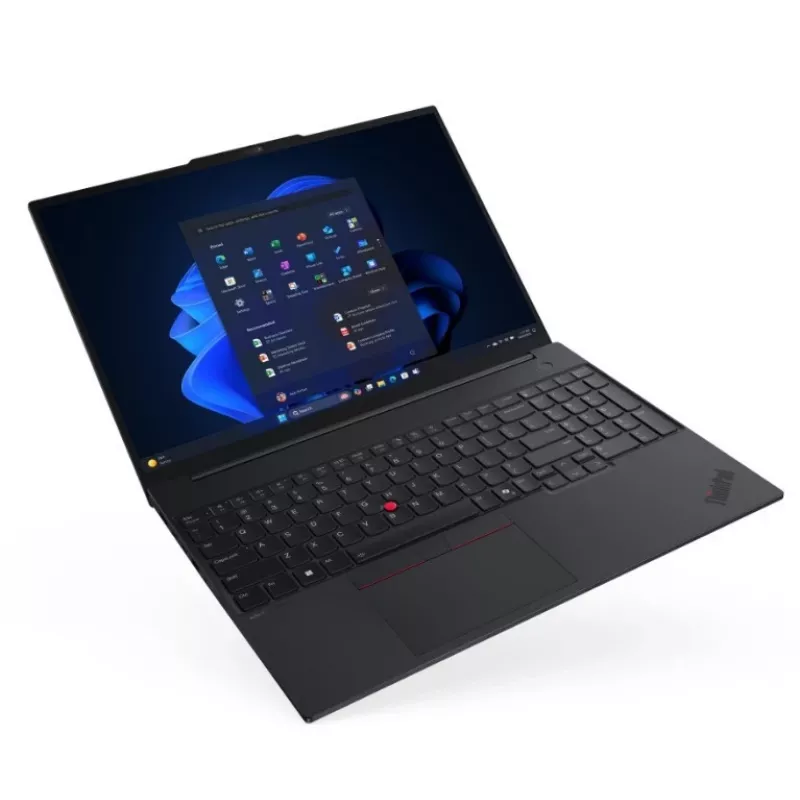 Lenovo ThinkPad E16 Gen 3 kannettava, Intel Core Ultra 7 256V, 16GB RAM, 512GB SSD, 16 inch WUXGA, Windows 11 Pro, musta