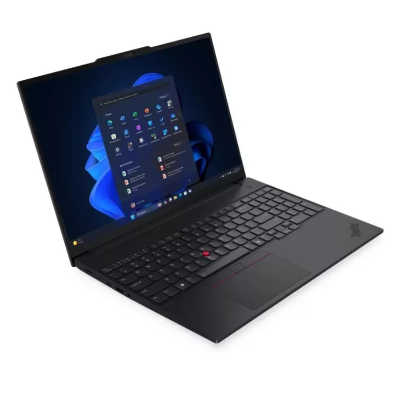 Lenovo ThinkPad E16 Gen 3 kannettava, Intel Core Ultra 7 256V, 16GB RAM, 512GB SSD, 16 inch WUXGA, Windows 11 Pro, musta