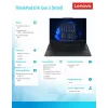 Lenovo ThinkPad E16 Gen 3 kannettava, Intel Core Ultra 7 256V, 16GB RAM, 512GB SSD, 16 inch WUXGA, Windows 11 Pro, musta