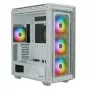 XPG BATTLECRUISER II ST Mid-Tower valkoinen, Midi Tower, PC, valkoinen, ATX, EATX, micro ATX, Mini-ITX, ruostumaton teräs, pelaaminen