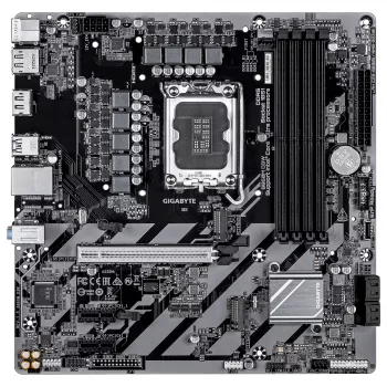GIGABYTE B860M D3W emolevy - Intel Core Ultra -sarjan suorittimet, 4+1+2 vaihe VRM, jopa 9066MHz DDR5, 2xPCIe 4.0 M.2, 1GbE LAN, USB 3.2 Gen 1