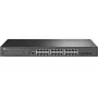 TP-Link JetStream TL-SG3428X-M2 verkkokytkin hallittava L2+ 2.5G Ethernet (100/1000/2500) 1U musta