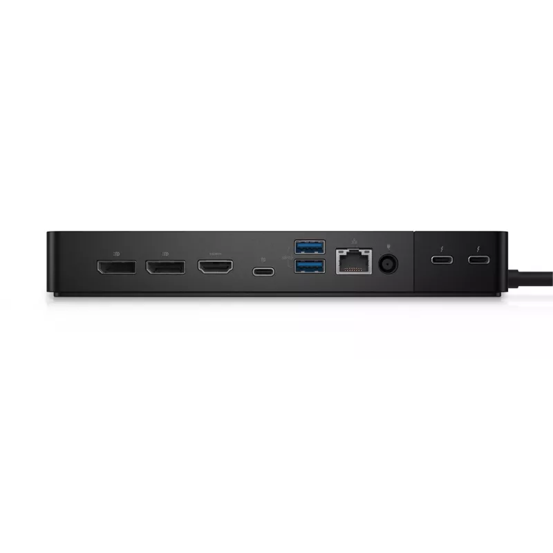 DELL Thunderbolt™ Dock – WD22TB4, telakka, Thunderbolt, 10,100,1000 Mbit/s, musta, 5120 x 2880 pikseliä, DC