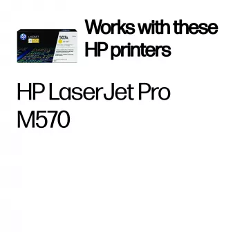HP 507A keltainen alkuperäinen LaserJet-värikasetti