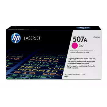 HP 507A magenta alkuperäinen LaserJet-värikasetti