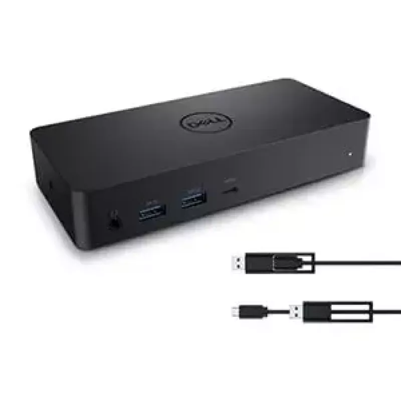 DELL D6000 johdollinen USB 3.2 Gen 1 (3.1 Gen 1) Type-C musta