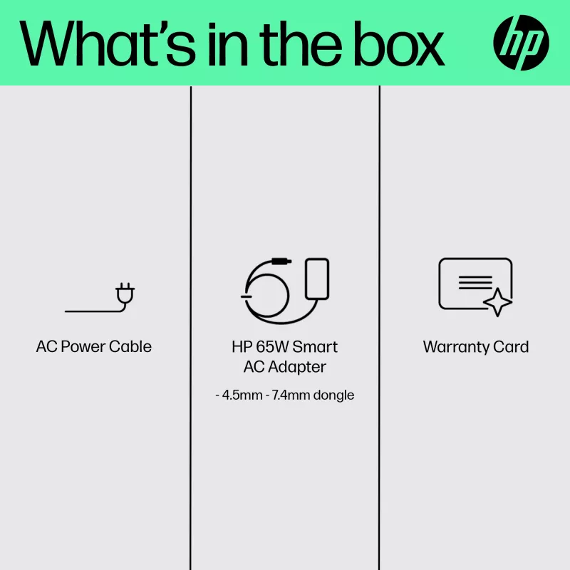 HP 65W Smart AC -laturi