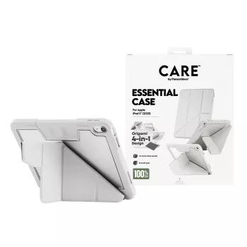 Suojakotelo PanzerGlass CARE Essential iPad 11 tuuman (2025–2026) vaaleanharmaa, malli CR43626