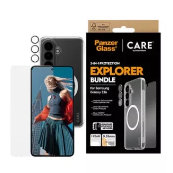 PanzerGlass CARE 3-in-1 näytönsuoja Samsung Galaxy S (2026) – PanzerGlass