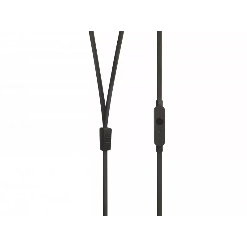 JBL Tune 110 musta, johdollinen, 20 - 20000 Hz, musiikki, headset, musta