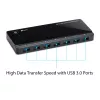 TP-Link UH720 USB 3.2 Gen 1 (3.1 Gen 1) Micro-B 5000 Mbit/s musta