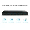 TP-Link UH720 USB 3.2 Gen 1 (3.1 Gen 1) Micro-B 5000 Mbit/s musta