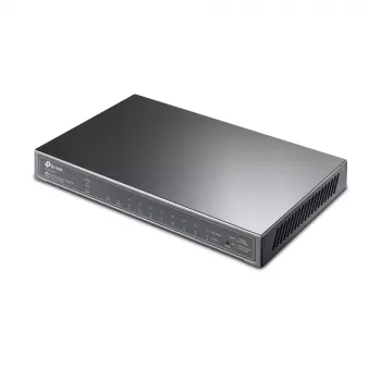 TP-Link JetStream 8-porttinen Gigabit Smart PoE+ -kytkin, jossa 2 SFP-paikkaa