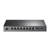 TP-Link JetStream 8-porttinen Gigabit Smart PoE+ -kytkin, jossa 2 SFP-paikkaa