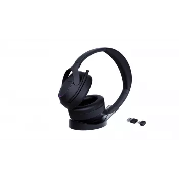 Yealink BH78 headset johdollinen & johdoton panta puhelut/musiikki USB Type-C / USB Type-A Bluetooth lataustelakka musta
