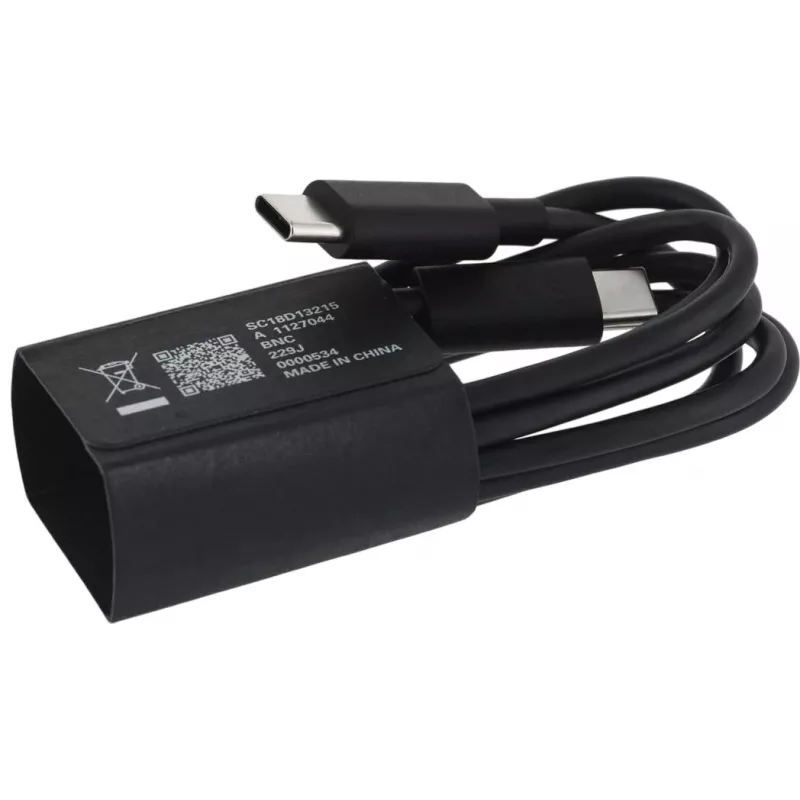 Mobiililaitteen laturi Motorola SJMC1252 yleislaturi musta AC sisäkäyttö USB Type-C 1 m