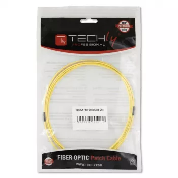 Techly SC/SC yksimuotokuitu 9/125 OS2 5m kuitukaapeli, 5 m, OS2, SC, SC