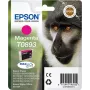 Epson Monkey yksittäispakkaus magenta T0893 DURABrite Ultra muste, magenta, pigmenttimuste, 3,5 ml, 1 kpl.