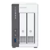 QNAP TS-216G NAS-tallennuspalvelin Tower Cortex-A55 4 GB HDD valkoinen