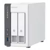 QNAP TS-216G NAS-tallennuspalvelin Tower Cortex-A55 4 GB HDD valkoinen