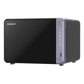 QNAP TS-632X-4G NAS-tallennuspalvelin Tower Alpine AL-524 4 GB DDR4 QNAP QTS musta