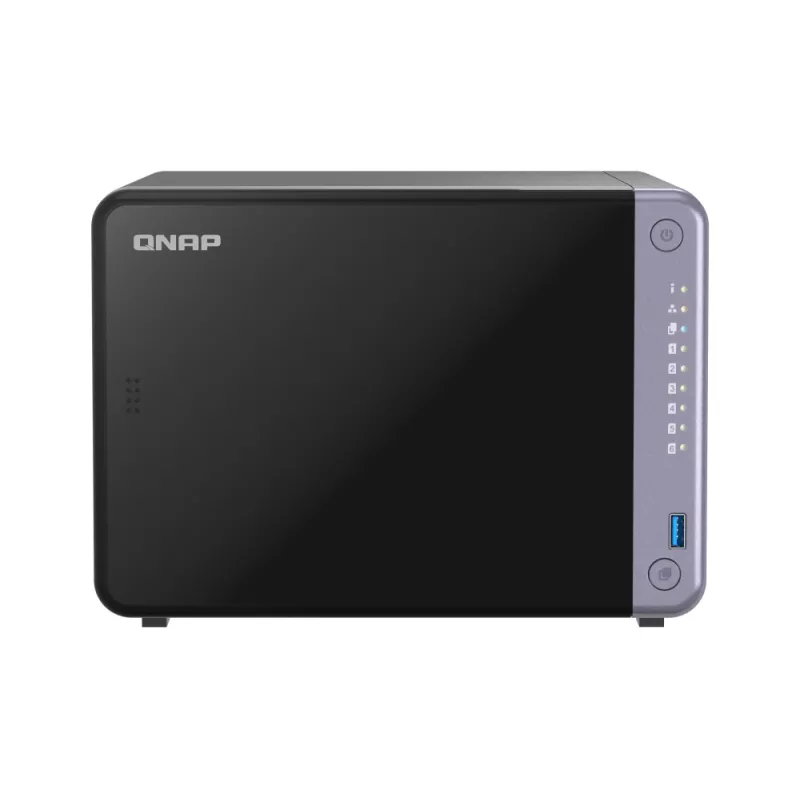 QNAP TS-632X-4G NAS-tallennuspalvelin Tower Alpine AL-524 4 GB DDR4 QNAP QTS musta