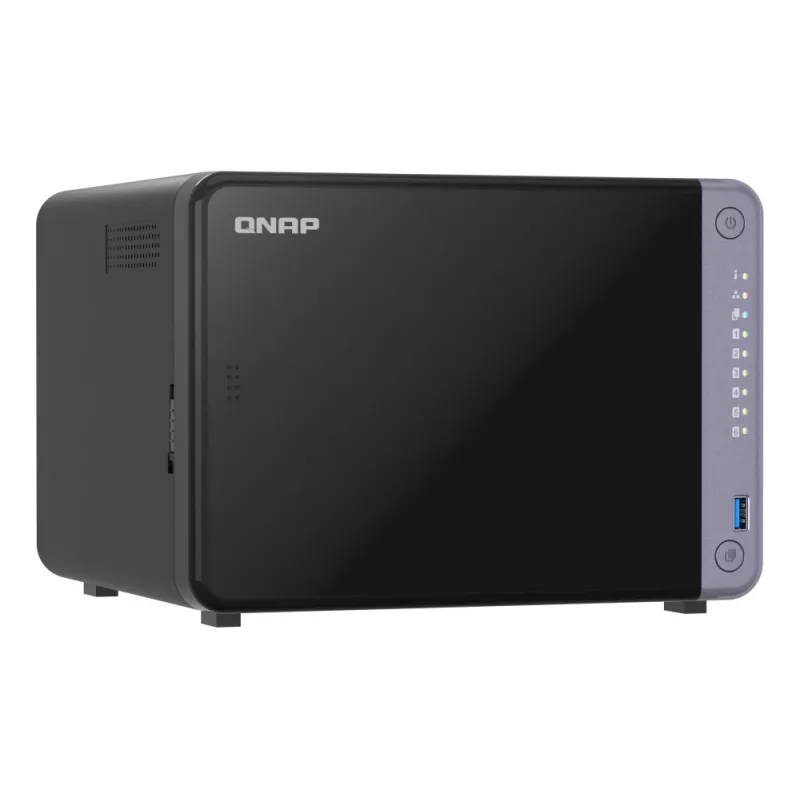 QNAP TS-632X-4G NAS-tallennuspalvelin Tower Alpine AL-524 4 GB DDR4 QNAP QTS musta