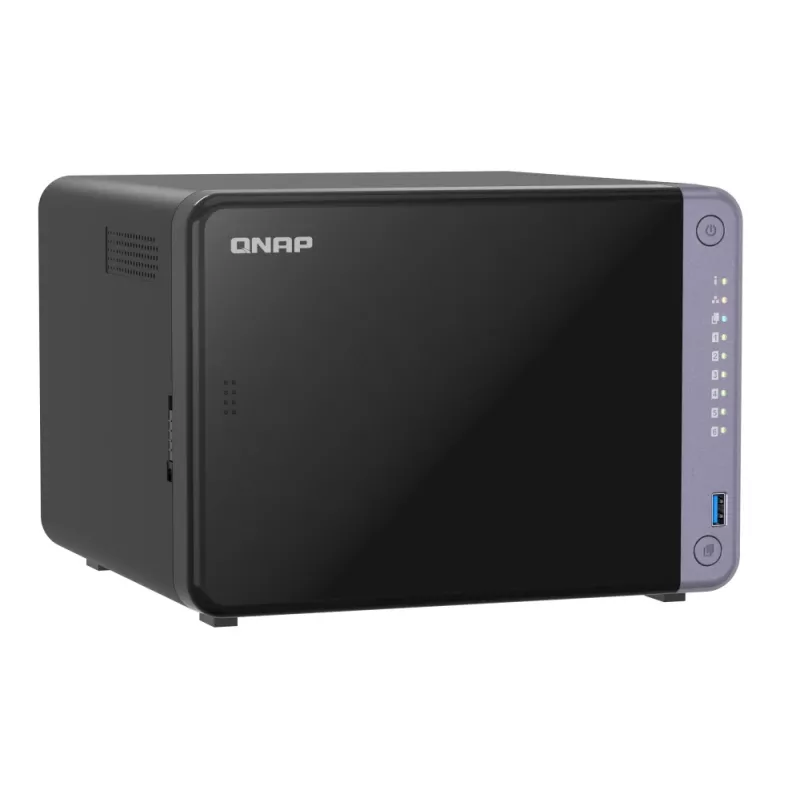 QNAP TS-632X-4G NAS-tallennuspalvelin Tower Alpine AL-524 4 GB DDR4 QNAP QTS musta