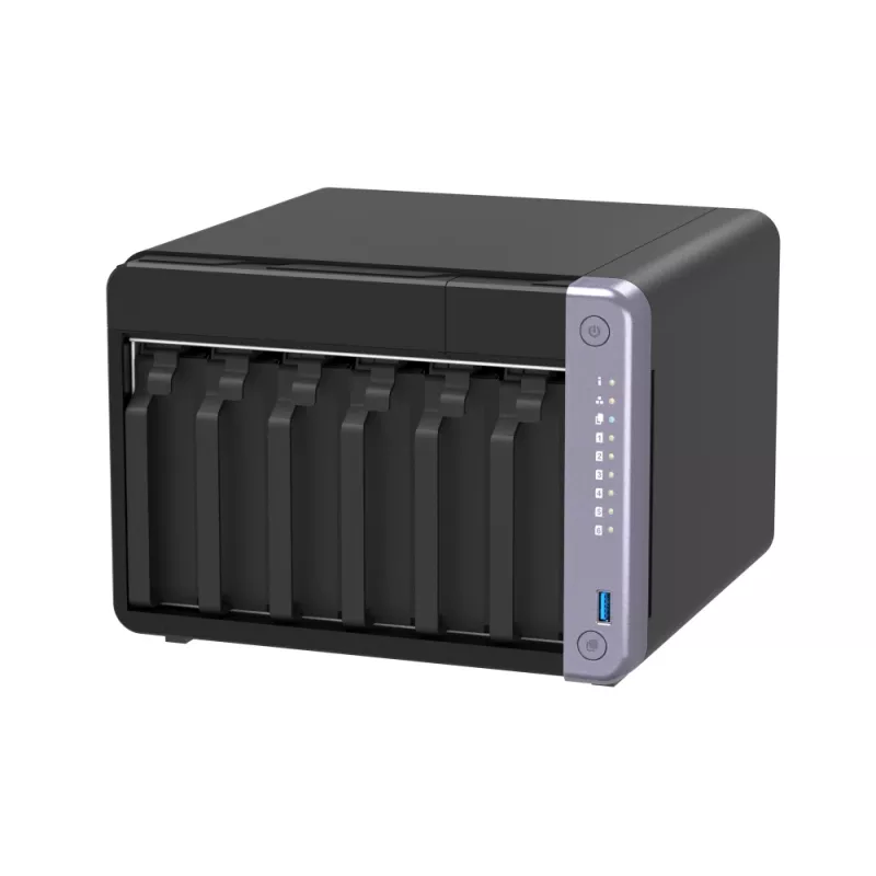 QNAP TS-632X-4G NAS-tallennuspalvelin Tower Alpine AL-524 4 GB DDR4 QNAP QTS musta