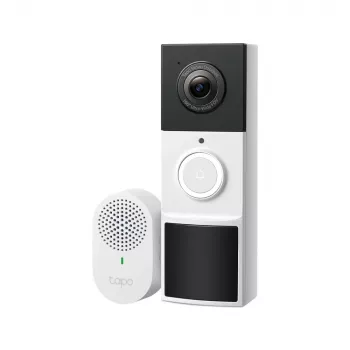 TP-Link Tapo ovikello-kamera 1 × D210, 1 × D100C, H.264, 3 MP, 2 304 x 1 296 pikseliä, 1296p, CMOS, 25,4 / 3 mm (1/3