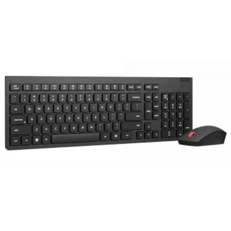 Langaton näppäimistö ja hiiri Lenovo 4X31N50746 QWERTY US-englanti musta