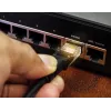 Verkkokaapeli Extralink parikaapeli CAT6 FTP ulkokäyttöön 305m musta