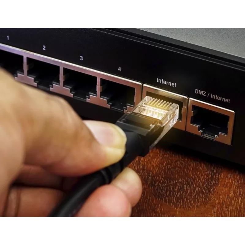 Verkkokaapeli Extralink parikaapeli CAT6 FTP ulkokäyttöön 305m musta