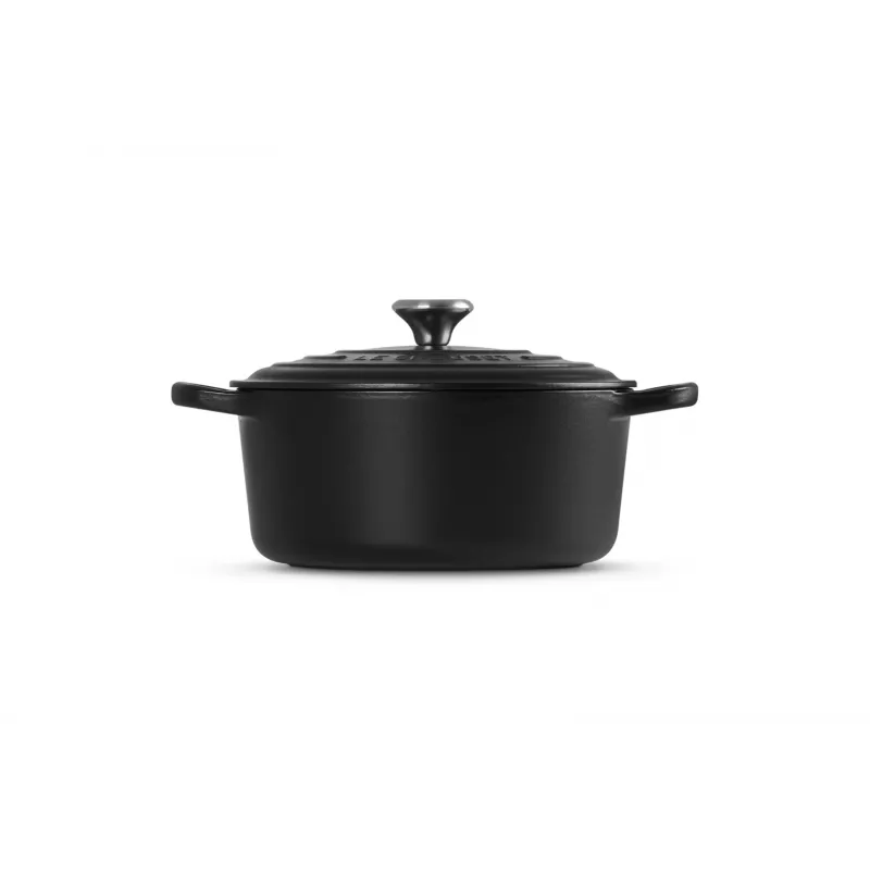 Le Creuset Signature 3,3 L pyöreä musta
