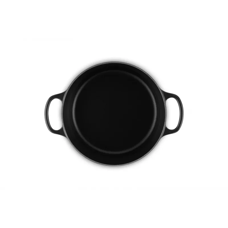 Le Creuset Signature 3,3 L pyöreä musta
