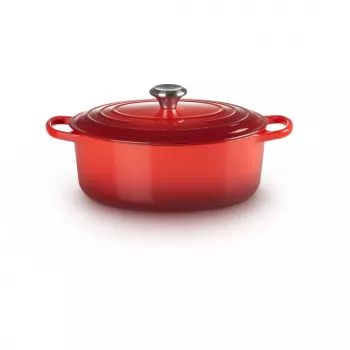 Le Creuset Signature Roaster soikea 29 cm kirsikanpunainen