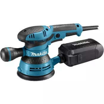 Makita BO5041K epäkeskohiomakone kuljetuslaukussa