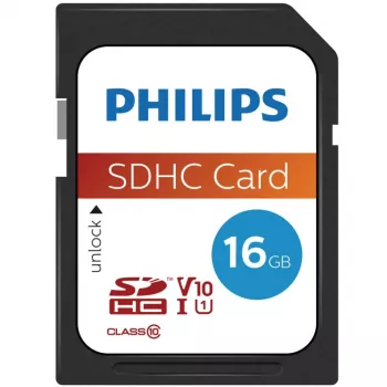 Philips SDHC-kortti 16GB Class 10 UHS-I U1