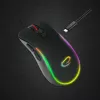 ESPERANZA EGM303 pelihiiri USB Type-C, optinen 2400 DPI, 7 painiketta, RGB, oikeakätinen, musta
