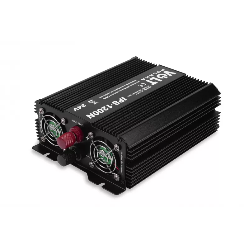 Jännitemuunnin Volt 800/1200W 24V–230V malli 20039