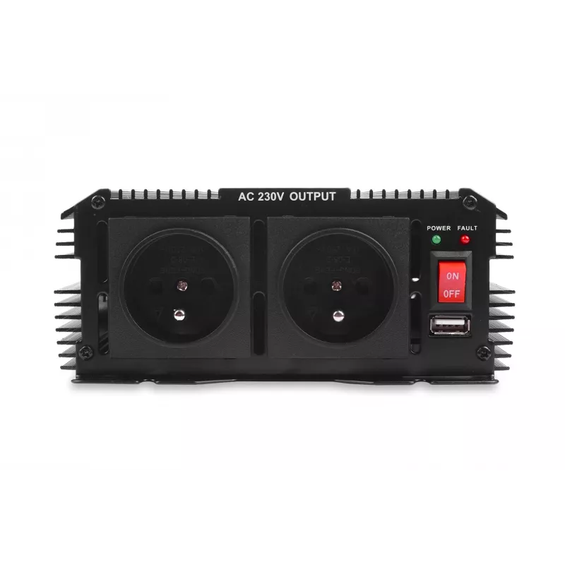Jännitemuunnin Volt 800/1200W 24V–230V malli 20039
