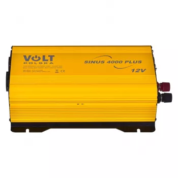 Volt Polska Sinus Plus 4000 12/230 V puhdas siniaalto invertteri, 2000 W jatkuva teho / 4000 W huipputeho