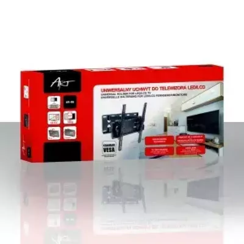 ART AR-86 TV-seinäteline, seinäteline televisiolle, malli AR-86