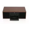 JVC RD-E761 minitorni-stereojärjestelmä, 2x8 W RMS, Bluetooth 4.2, USB, CD, FM, puukotelo, musta