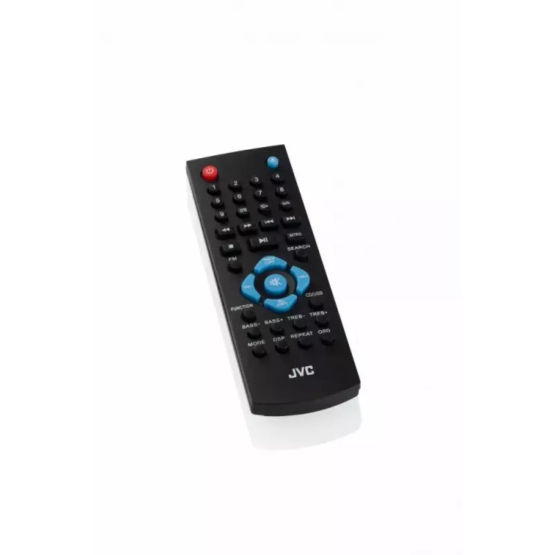 JVC RD-E761 minitorni-stereojärjestelmä, 2x8 W RMS, Bluetooth 4.2, USB, CD, FM, puukotelo, musta